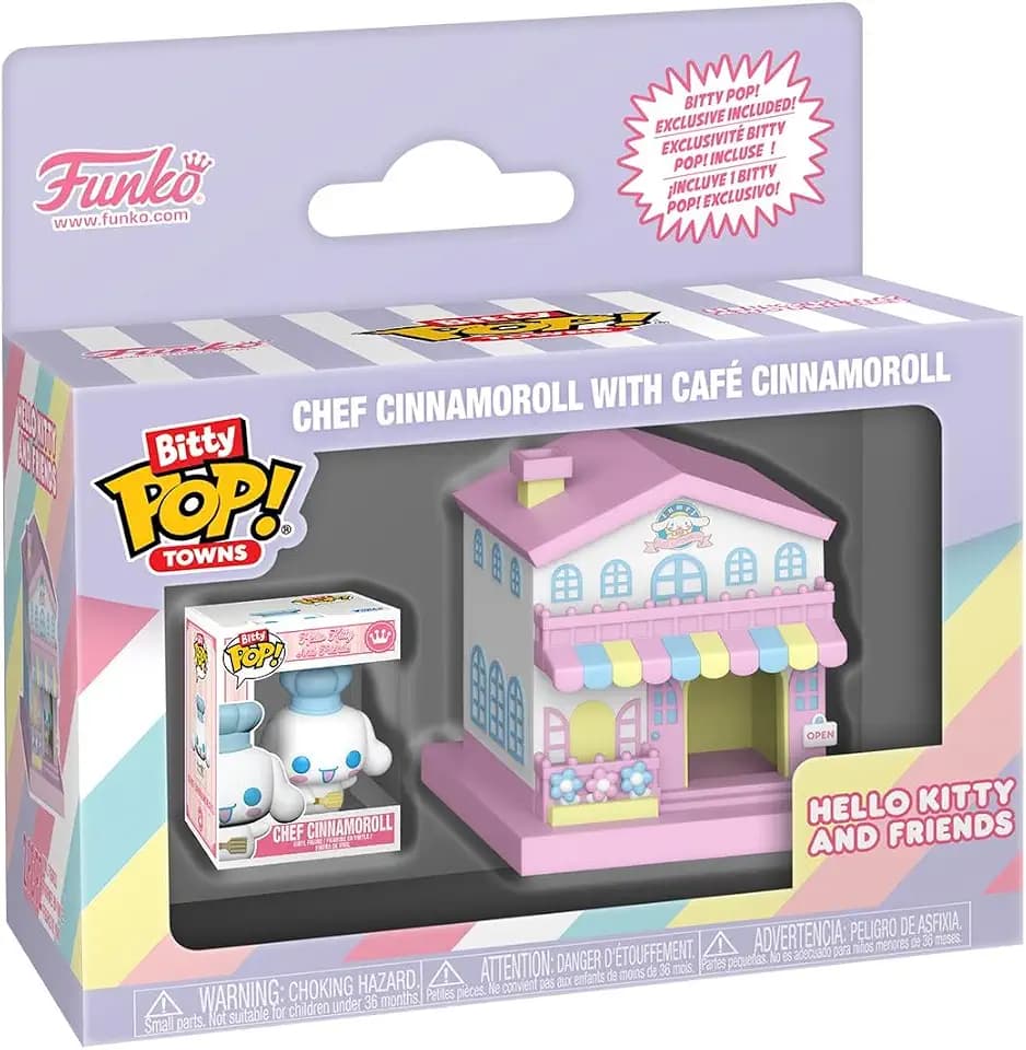 Funko Bitty POP! Town: Sanrio - Cinnamoroll Cafe