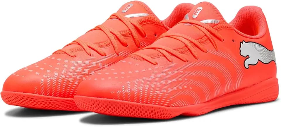 PUMA Unisex Future 9 Play Indoor Fußballschuhe 108921 01 Glowing Red