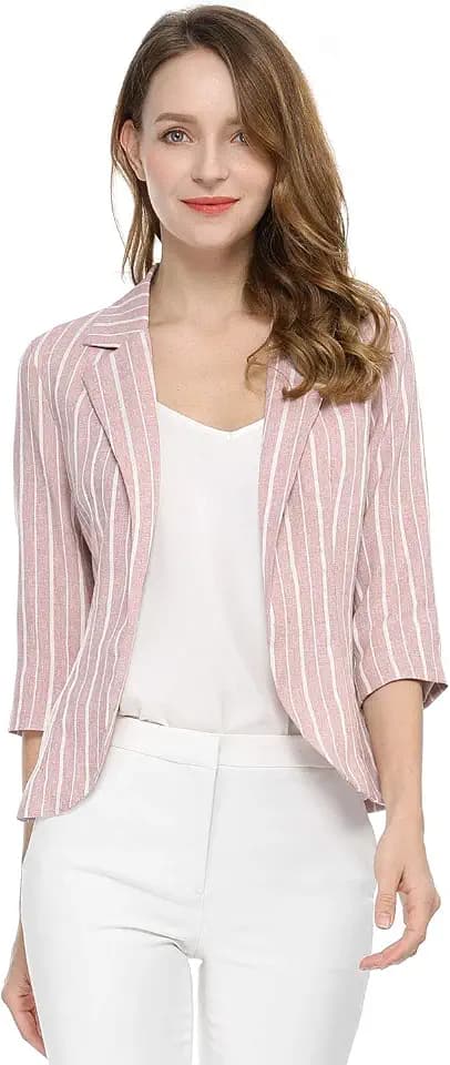 Allegra K Damen Blazer Blazer (1er Pack)