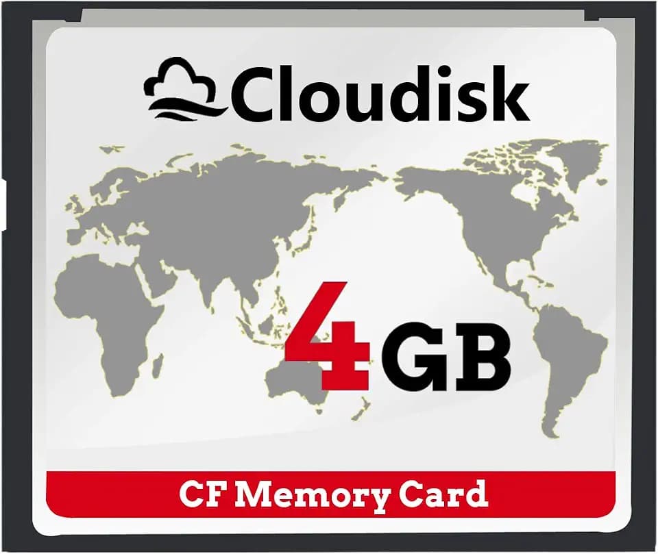 Compact Flash Card 4GB CF 2.0 Card Performance for Vintage Digital Camera and Industry Equipment (4GB CompactFlash)