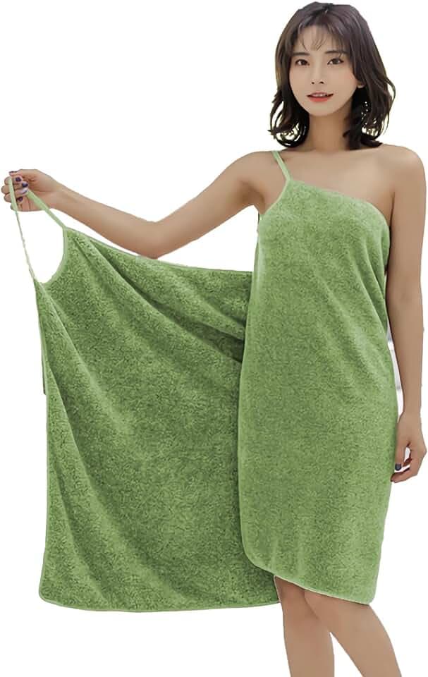 Handtuch mit Trägern, Badetuch aus Mikrofaser, schnelltrocknend, Bademantel, Bademantel, Bademantel, Badetuch, Duschtuch, Strand, Schwimmen, Surfen, Spa