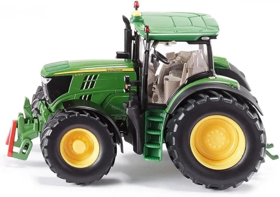 Siku 3282 John Deere 6210R Traktor, 1:32, Metall/Kunststoff, Grün