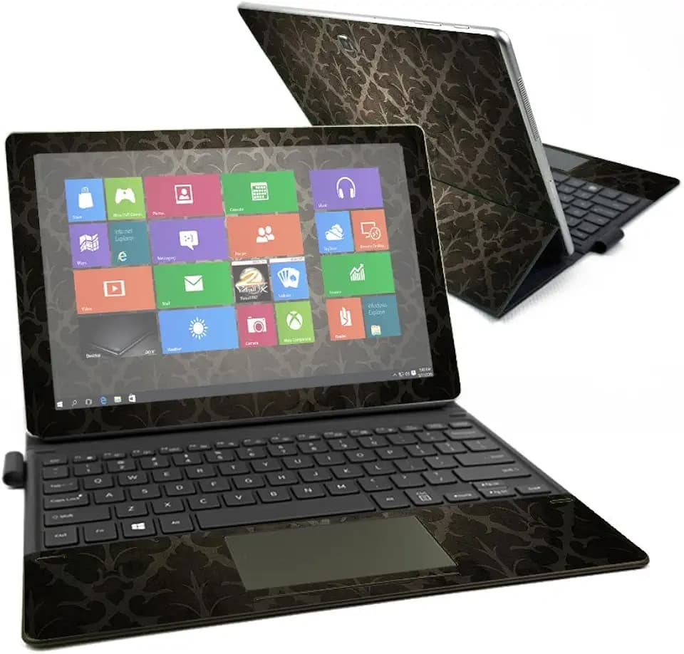 Mightyskins Skin Compatible with Samsung Galaxy Book 12" - Vintage Elegance | Protective, Durable, and Unique Vinyl Decal Wrap Cover | Easy to Apply, Remove, and Change Styles | Made in The USA