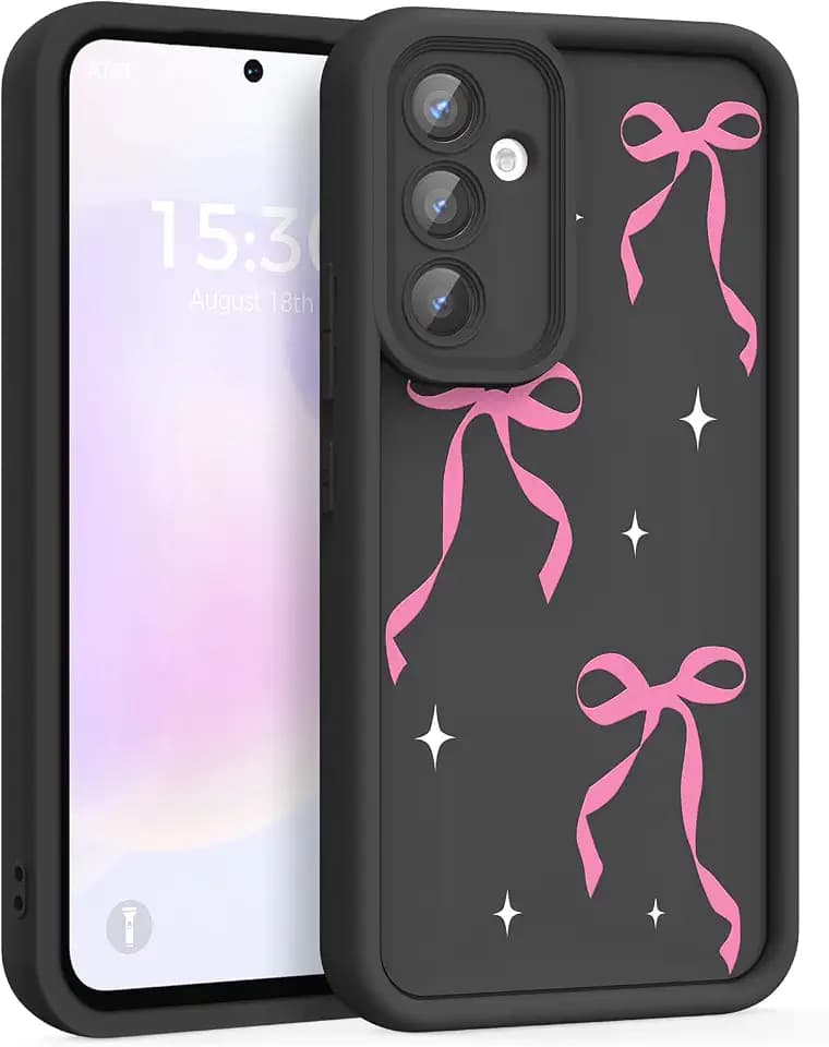 Case for Samsung Galaxy S24 5G, Silicone Shockproof Cover Women
