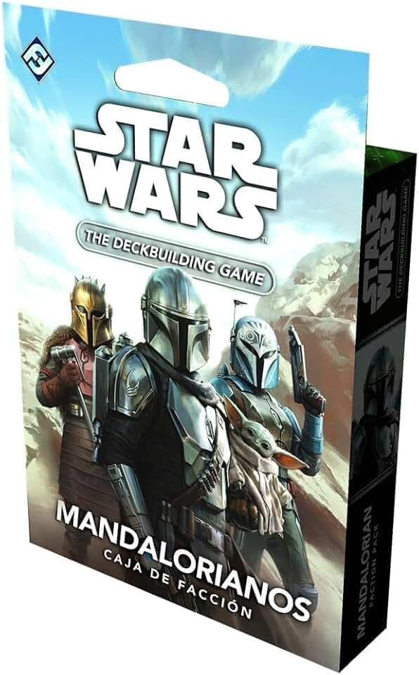 Asmodee Star Wars: Deckbuilding Game Mandalorian Faction, Erweiterung, Kartenspiel, ab 12 Jahren, 2 bis 3 Spieler, 30 Minuten pro Spiel, Spanisch