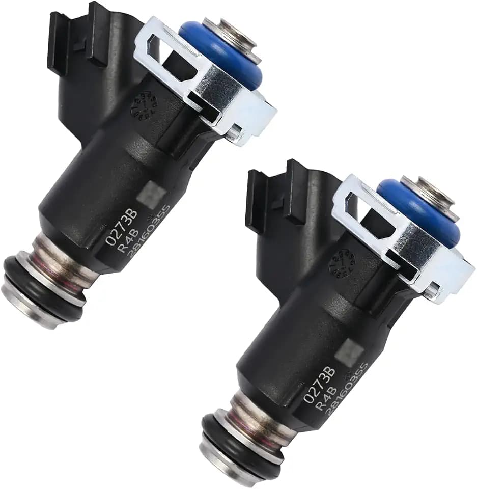 2Pcs Fuel Injectors Compatible with Kohler for Command Pro EFI Engines HP 37 35 33 29 27 25 21 19 14, 25-331-01-S 2533101-S 2533101S