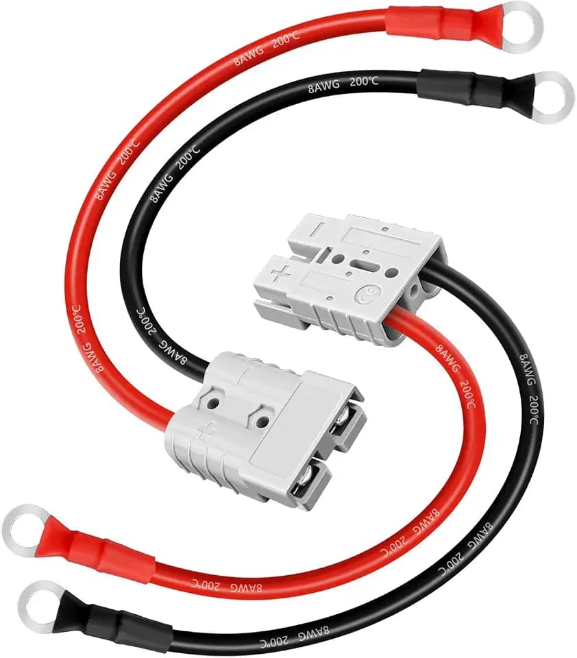 for Anderson Connector 50A 8 Guage Kit, 30cm/0.98ft