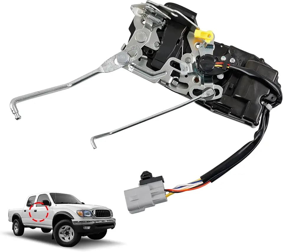 Passenger Side Door Lock Actuator 69030-04010 Compatible with Toyota Tacoma 1998-2004 Front Right Power Door Latch Replace# 6903004010 931-493