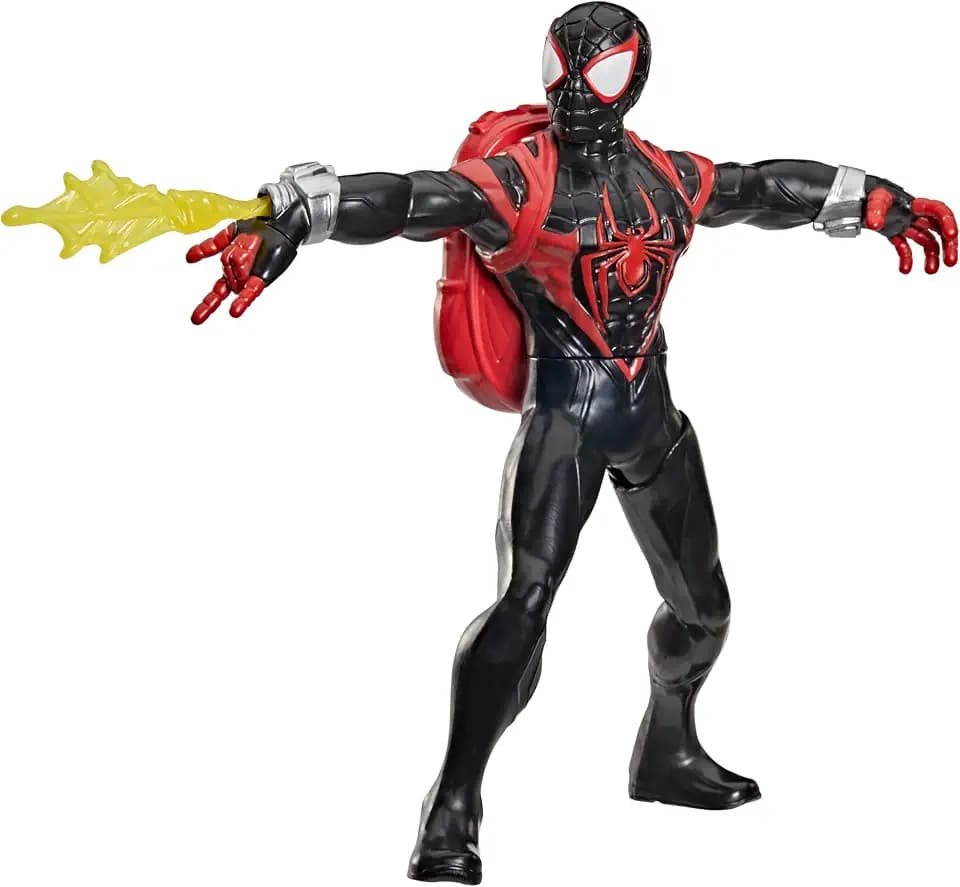 SPIDER-MAN Marvel Miles Morales Action FX, 6-Inch (15.2 CM) Electronic Action Figure with Sound Effects, Super Hero Toys for Kids, Ages 4+