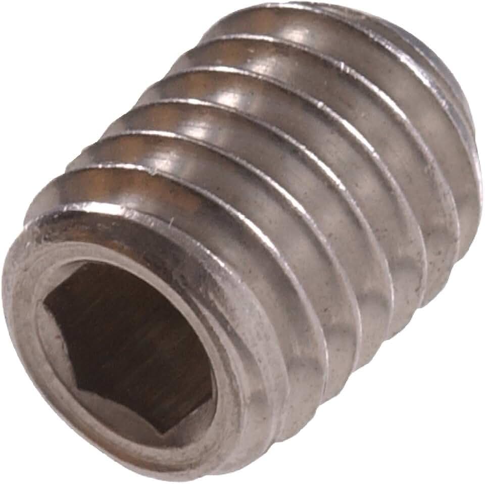The Hillman Group 4427 M6-1.00 x 12mm Metric Stainless Steel Socket Set Screw (10-Pack)