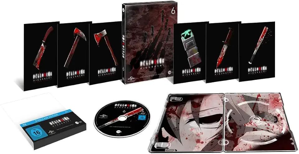 Higurashi Vol.6 - Limited Steelcase Edition [Blu-ray]