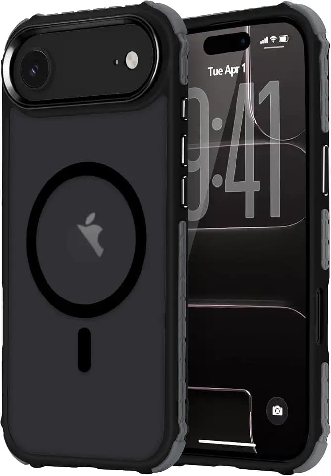 LLZ.COQUE for iPhone Air Case Compatible with Magsafe, Black