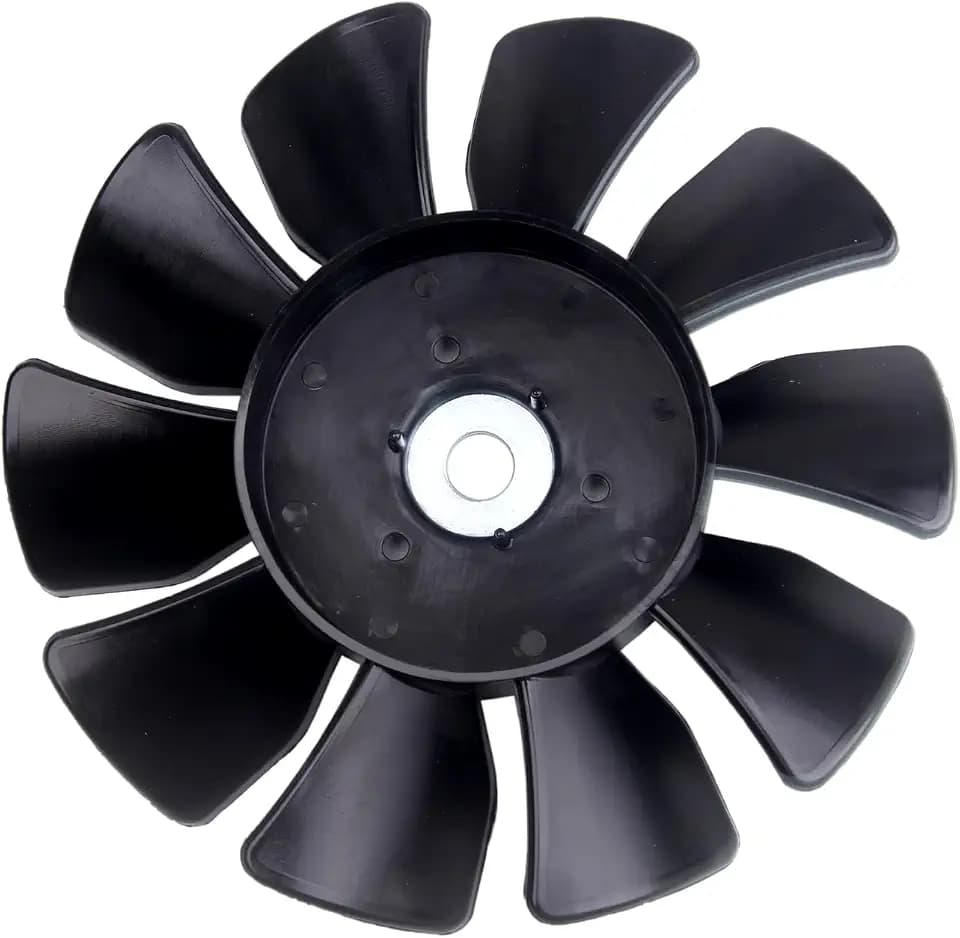 New 7" 10 Blade Transmission Fan Compatible with Hydro Gear Transmission Husqvarna Craftsman Lawn Tractor Replace 53822 584282001