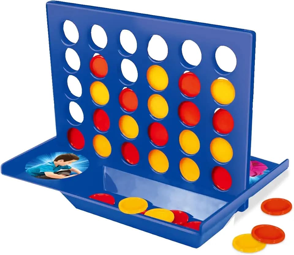 Ram Reisegröße 4 in einer Reihe Spiel Mini Brettspiel 42 Zähler
