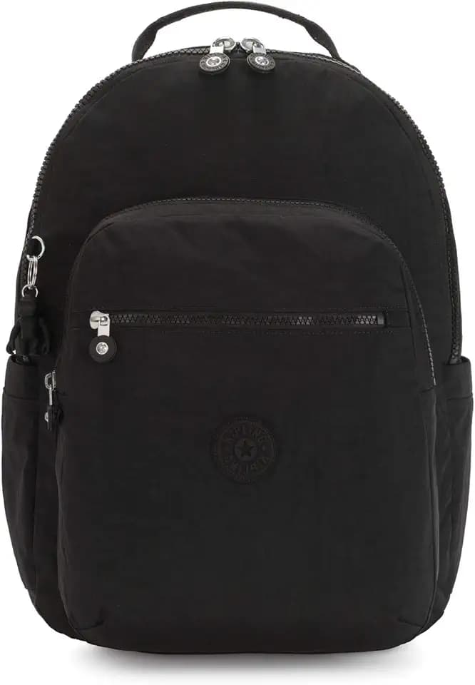 Kipling Women's Seoul 15" Laptop Backpack, Durable, Roomy with Padded Shoulder Straps, Built-In Protective Sleeve