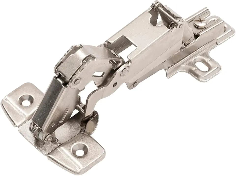 Hickory Hardware P5120–14 verdeckter rahmenlose 165 Grad Scharnier, Helles Nickel