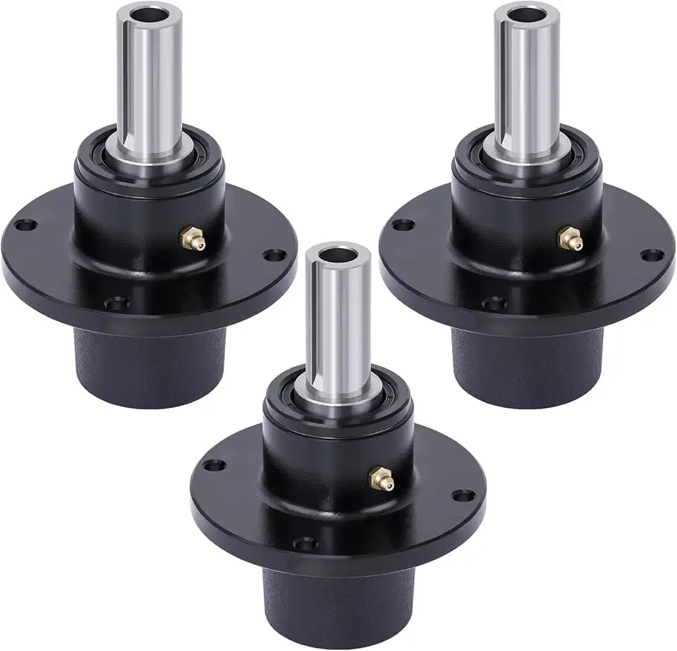 3pcs Spindle Assembly Replaces SCAG 46020 461663 46400 46631 Ferris 1530301 Fit 48" 52" 61" Lawn Mower Deck with Zerk Fitting