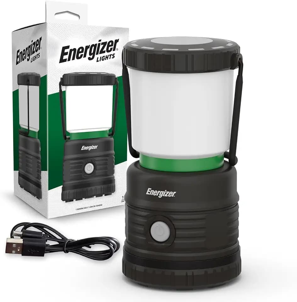 Energizer LED Camping Lantern X1000, Water Resistant Tent Light