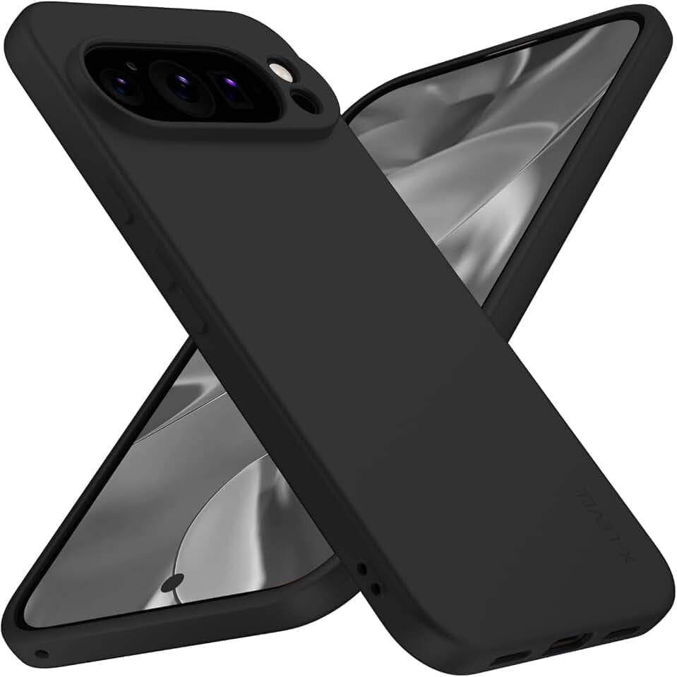 X-level for Google Pixel 10 Pro XL Case, Slim Fit, Black