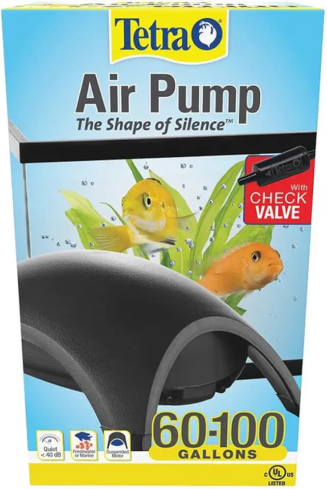 Tetra Whisper Air Pump with Minimal Noise and Maximum Air Flow