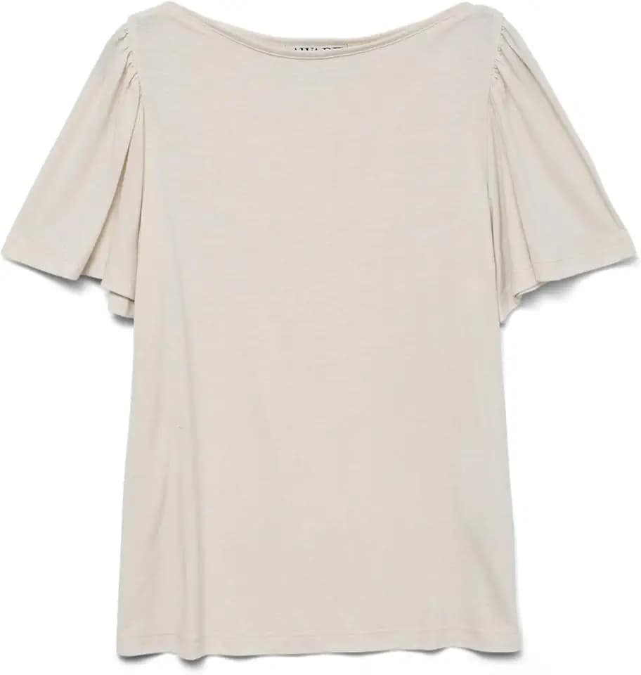 VERO MODA Damen Vmpaloma Onella Ss Boatneck Top VMA Noos Vmpaloma Onella Ss Boatneck Top VMA Noos (1er Pack)