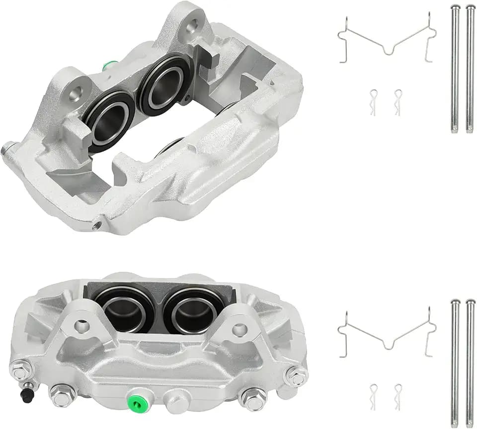 Front Left & Right Brake Caliper Set for 2005-2023 Toyota Tacoma, for 2003-2009 Toyota 4Runner (Casting #13WG), for 07-14 FJ Cruiser, for 2000-2006 Toyota Tundra (Casting #13WG), 19-2984 19-2985 2PC