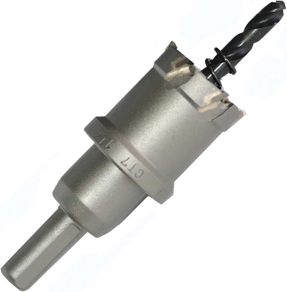 Champion Cutting Tool CT7-9/16 Inch Tungsten Carbide Tipped Hole Cutter- Up to 1 inch depth of cut