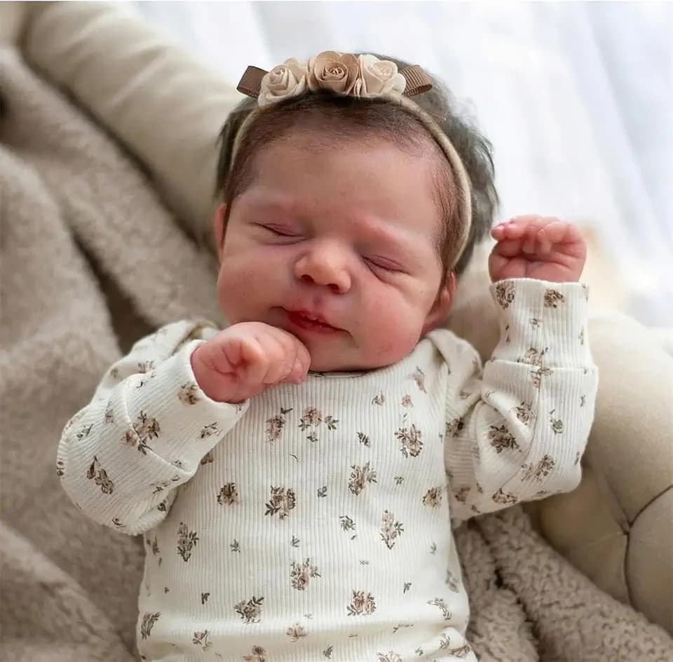 Zero Pam Reborn Baby Dolls Full Body 18 in Real Looking Reborn Dolls Girl, Realistic Baby Doll, Real Life Babys Doll for 3+ with Accessories