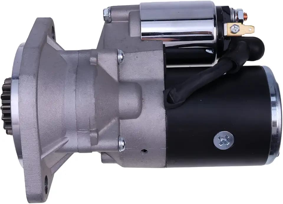 12V Starter 129573-77010 171008-77010 S114-257 Compatible for Yanmar 3TNE84 3TNE88 4JH 3JH2 Hitachi Excavator ZX30U-3F