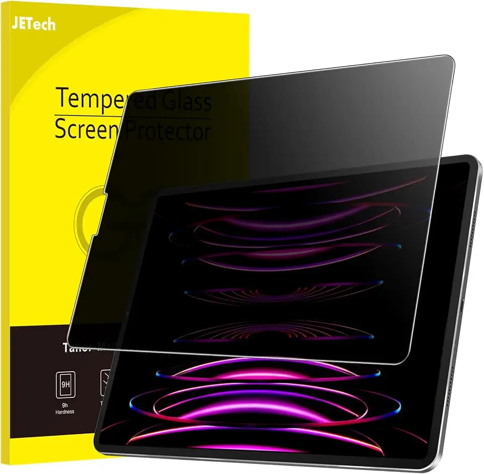JETech Privacy Screen Protector for iPad Pro 12.9" 6/5/4/3, 1-Pack