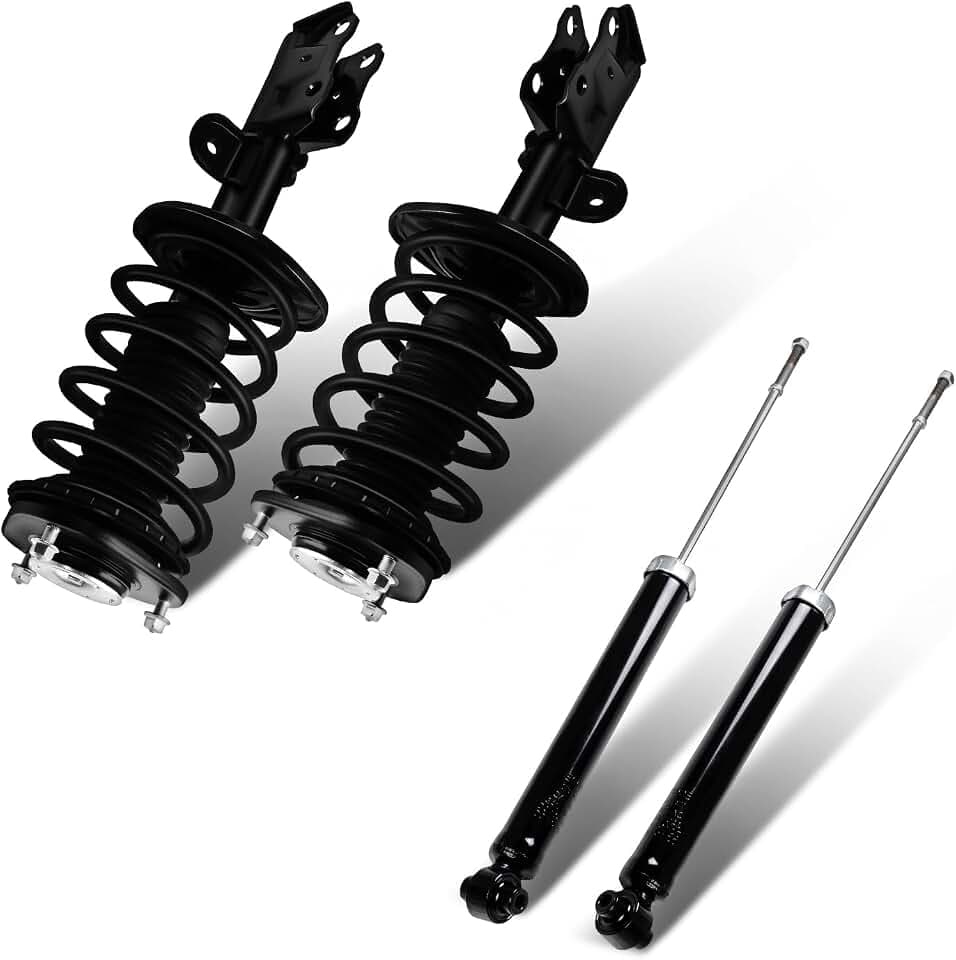 SCITOO Front Complete Quick Struts Rear Shocks 2010-2015 for Toyota Prius