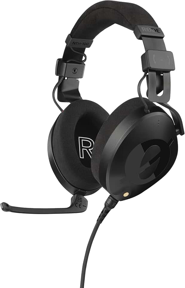RØDE NTH-100M Professional Over-Ear Headset for Media, Broadcast