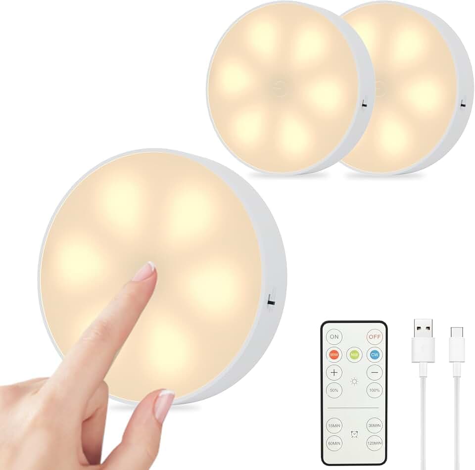 3er LED Unterbauleuchte mit Touchsensor dimmbar Vitrinenbeleuchtung
