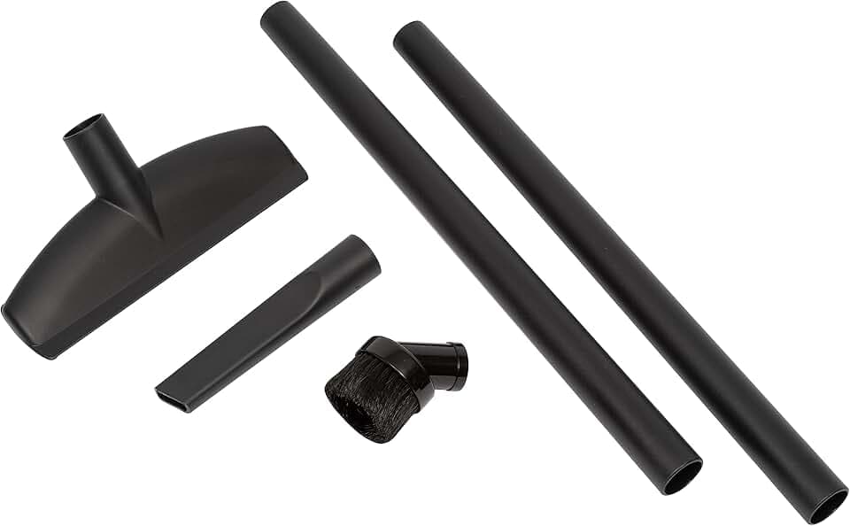 Shop-Vac 9062362 Master Vacuum Accessory Kit, Includes Extension Wands and Nozzles, Fits 1.25 Inch Diameter Hoses