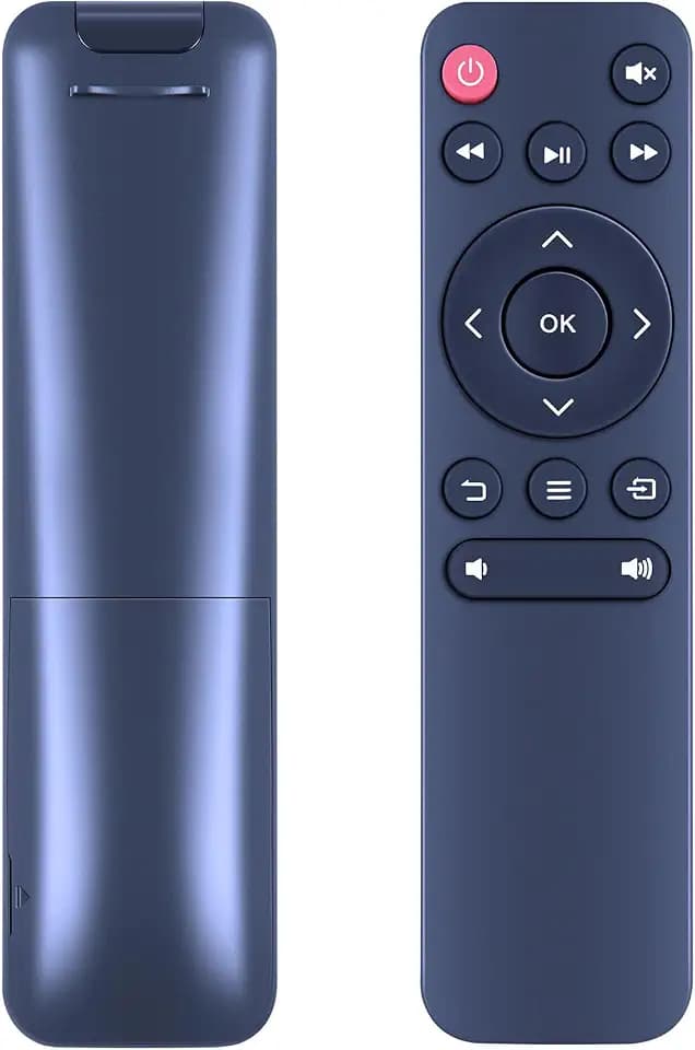Projector Remote Control for Vankyo Performance Mini LED LCD V600 M18 V630W V610 V620 V630 V700, Replacement for Vankyo Pocket Burger 101, for CiBest SO-S, for Roconia G3W