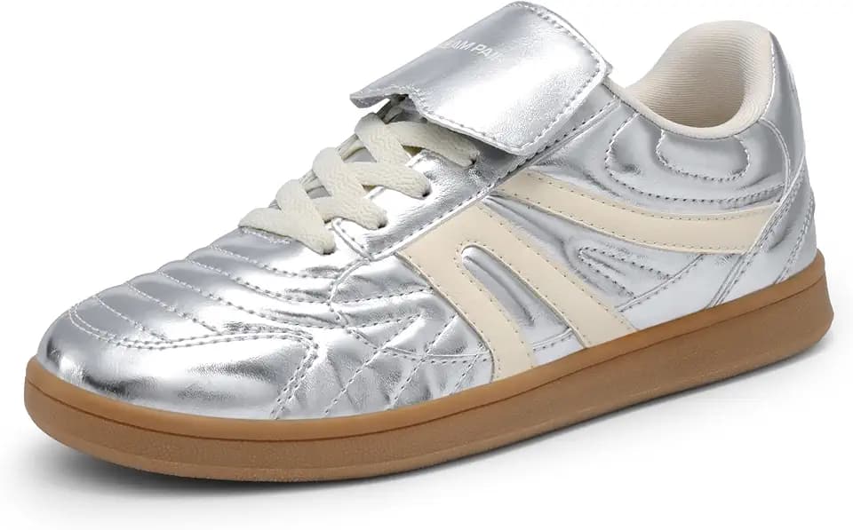 DREAM PAIRS Damen-Sneaker mit klobiger, lässiger Plateausohle