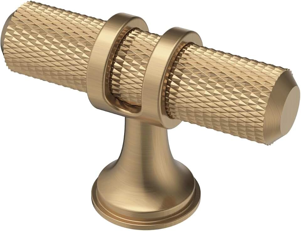 Alzassbg 2" Champagne Bronze Bar Cabinet Knobs 10 Pack, AL6087CPMB