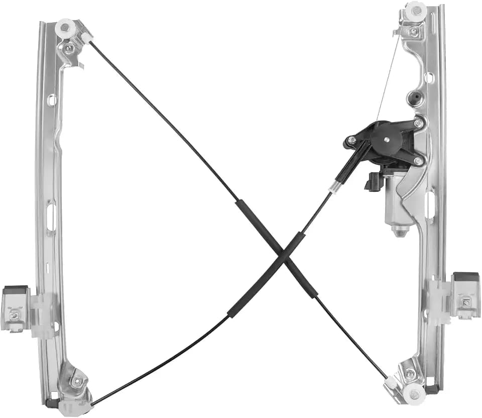 Obaee Window Regulator with Motor Front Right Passenger Side, OE 741-443