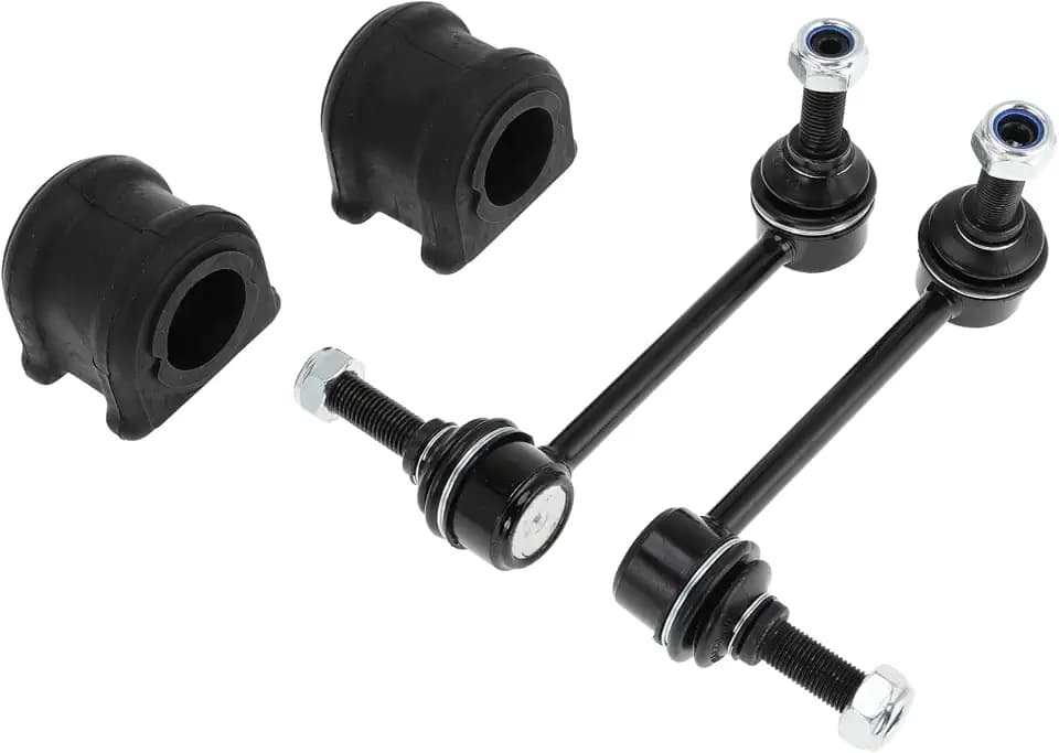 Front Stabilizer Bar Links with 2 Pcs Bushing for Dodge Durango 2011-2015 for Jeep Grand Cherokee Sway Bar Link Kits No.K750578/K750579 1 Set