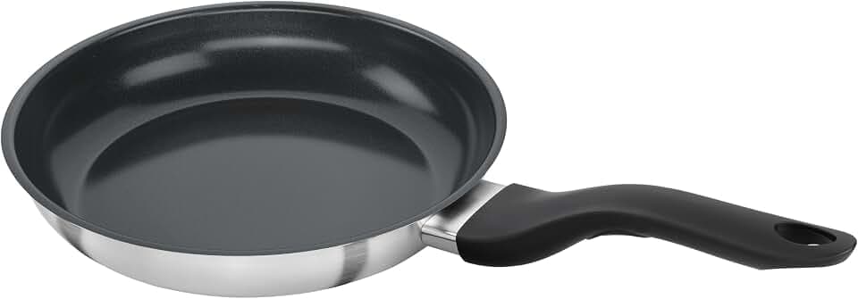 HENCKELS Stream Bratpfanne 24 cm, Antihaft-Keramik-Beschichtung, Induktion