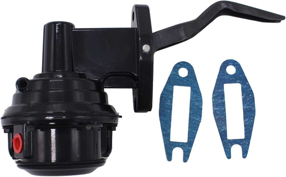 Black Aluminum Mechanical Fuel Pump for Ford 351C/351M/400 80GPH