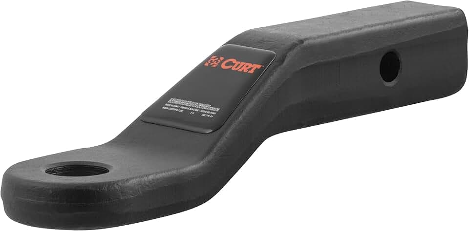 Curt Manufacturing 45340 2" Forged Ball Mount with 1-1/4" Ball Hole