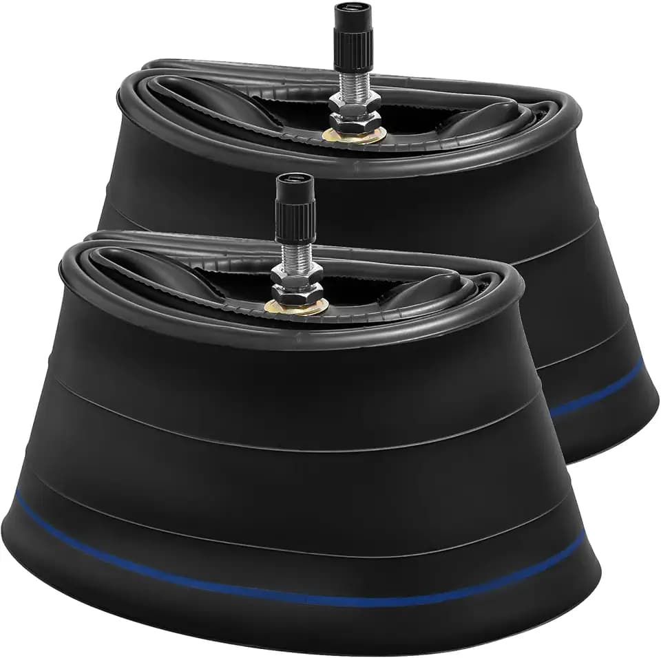 2-PCS Heavy Duty 2.75/3.00-12 (80/100-12) TR4 Straight Valve Stem Butyl Rubber Motorcycle Inner Tubes Compatible with 3.00-12 2.75-12 80/100-12 90/100-12 Mini Pit Bike/Motorcycle Front Rear Tire Tubes