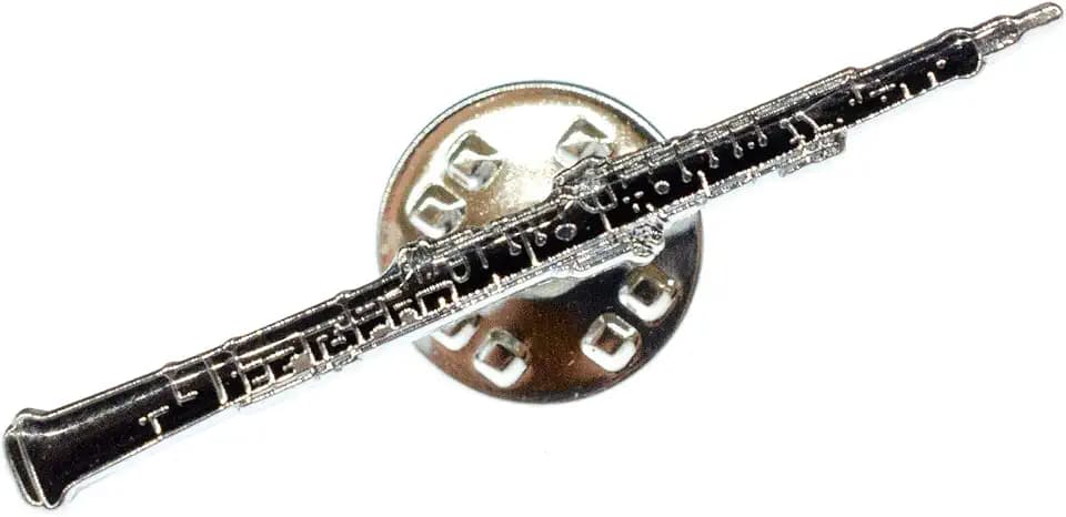 Miniblings Oboe Brosche Musiker Musik Instrument Jazz Schwarz MINI