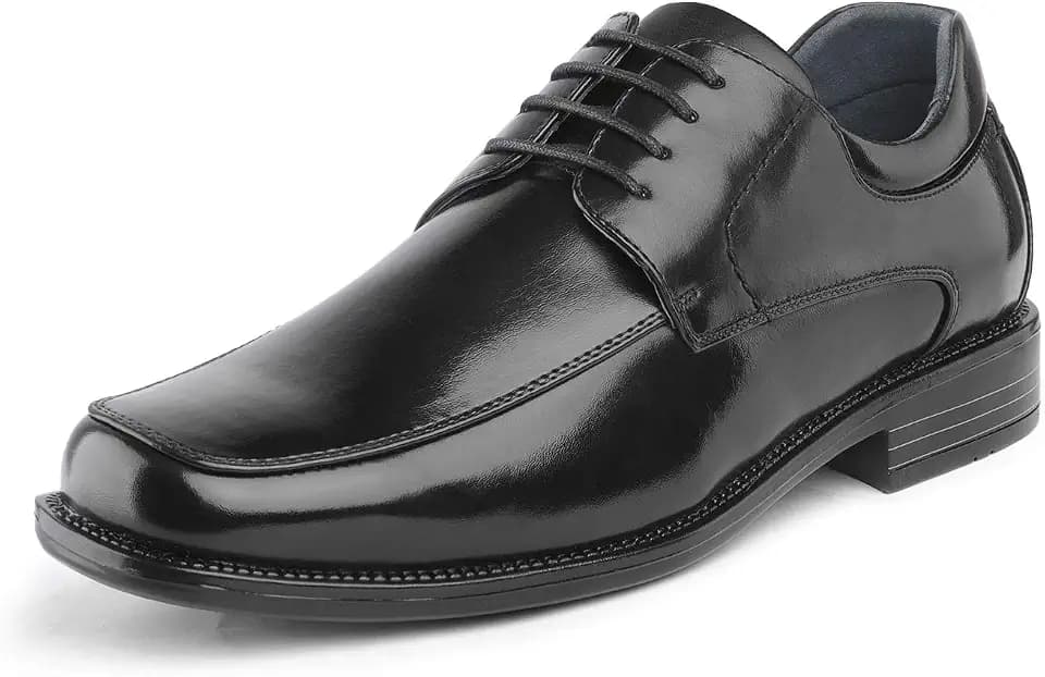 Bruno Marc Men's Square Toe Classic Business Dress Shoes