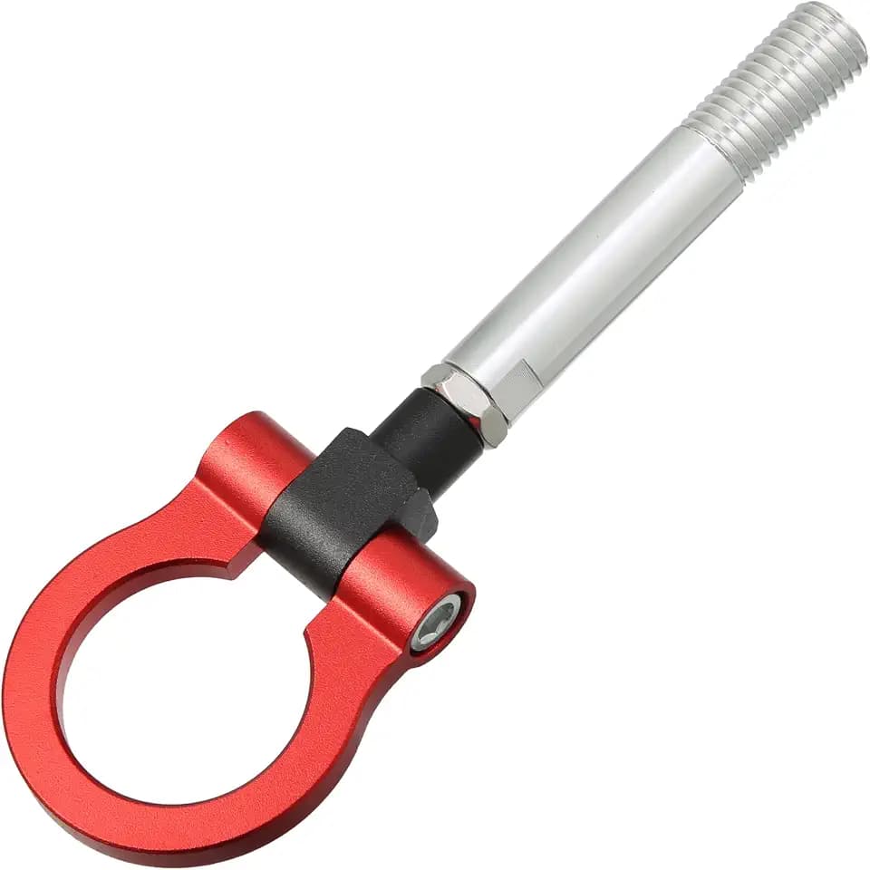 X AUTOHAUX Alloy Bumper Trailer Ring Towing Hook for Hyundai Veloster 2012