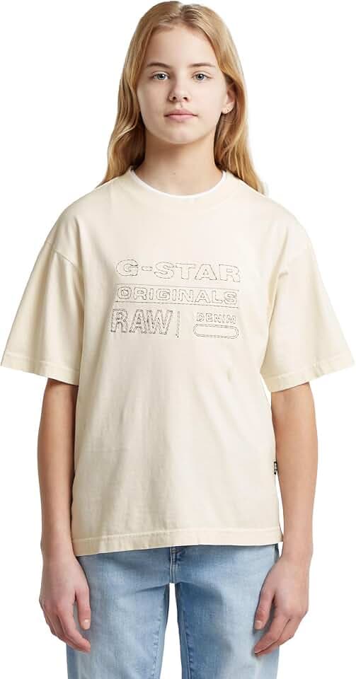 G-Star Mädchen Oversized R T Ss G Shirt