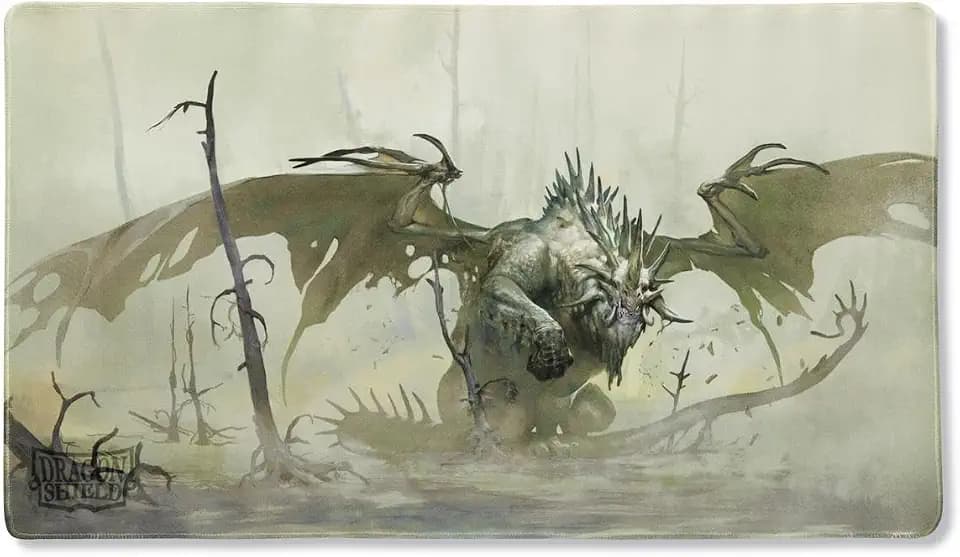 ​Dragon Shield Playmat – Standard Size TCG Playmat with Stitched Edges & Non-Slip Rubber Backing – Included Tube for Transport & Protection | Dashat
