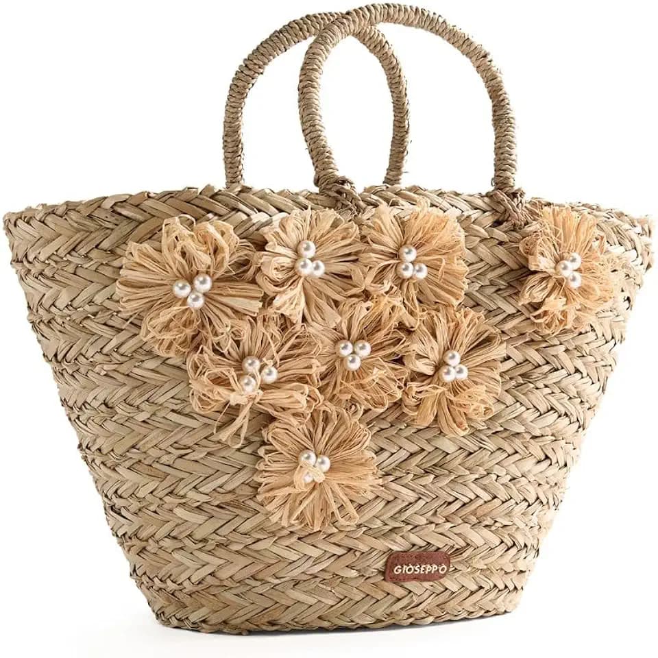 GIOSEPPO Damen Roseau Satch, Natural, Grande