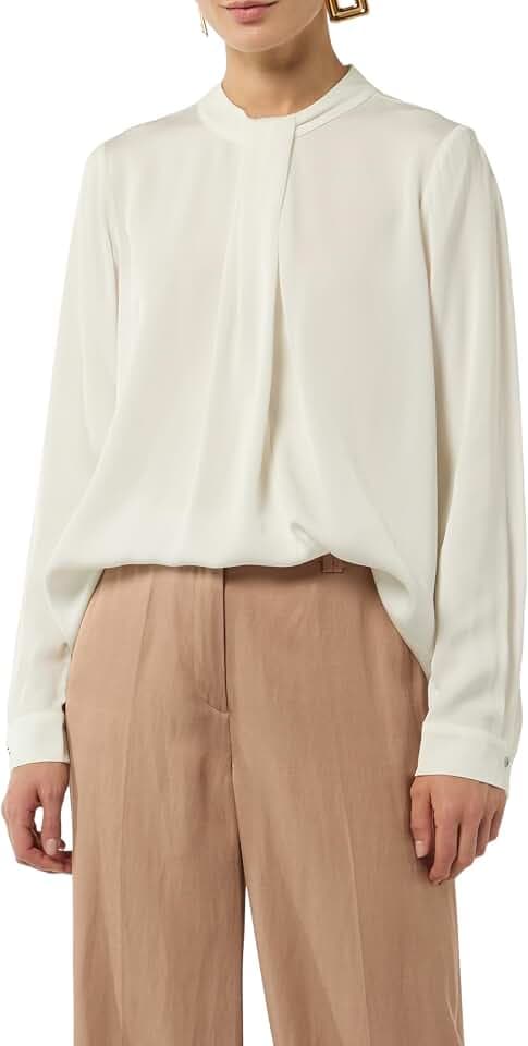 COMMA Bluse mit Falten-Detail